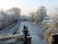 Frosty morning at Stoke Top Lock